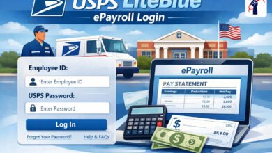 USPS LiteBlue ePayroll Login