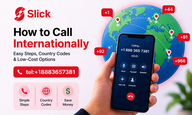 How to Call Internationally: Easy Steps, Country Codes & Low-Cost Options | Slick