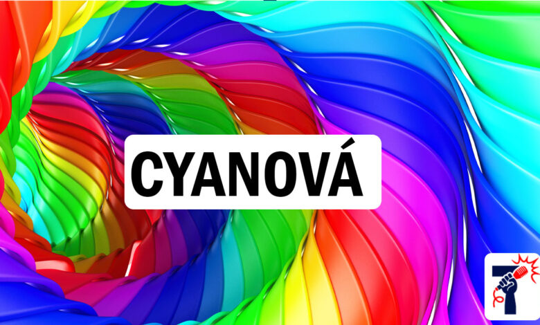 Cyanová