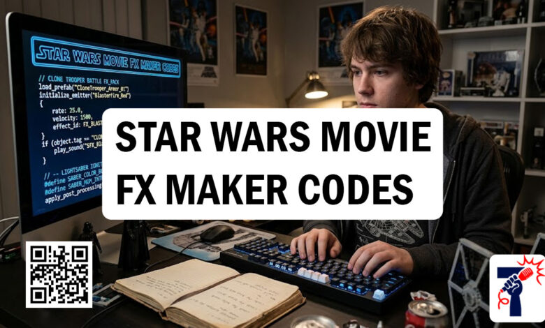 Star Wars Movie FX Maker Codes