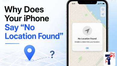 Why Does Your iPhone Say "No Location Found"