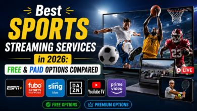 Best Sports Streaming Services in 2026: Free & Paid Options Compared