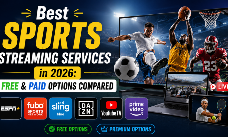 Best Sports Streaming Services in 2026: Free & Paid Options Compared